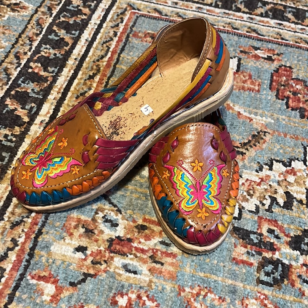 Mexican huarache leather sandals